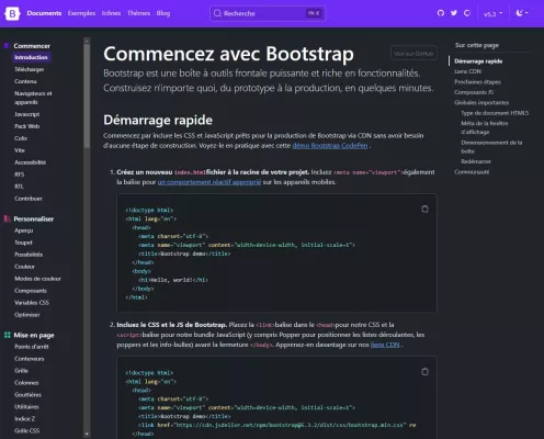 Découvrez les bases de Bootstrap 5 pour les débutants